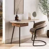 Kaptafel met travertinlook blad - Giani Travino