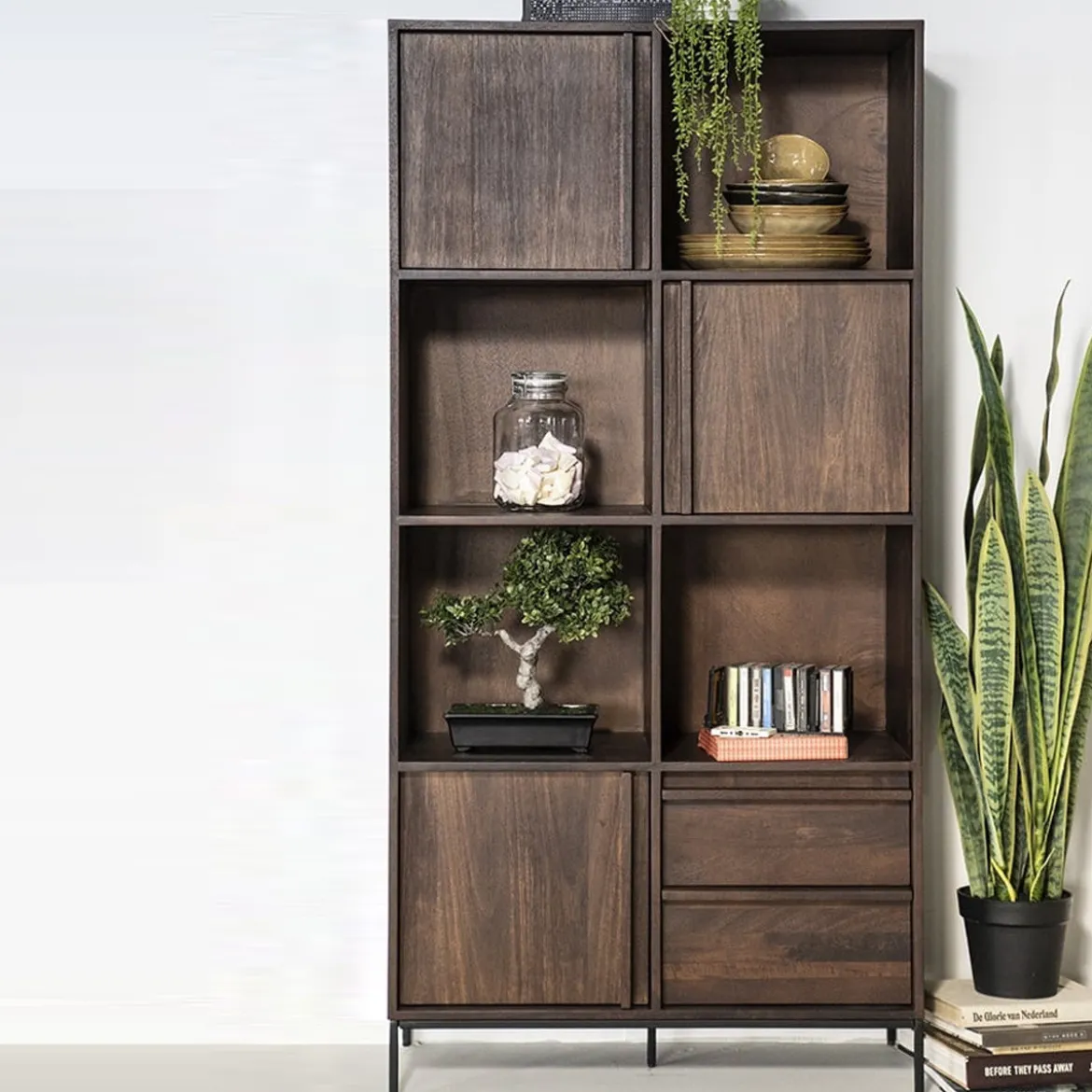 Kast donker mango hout - Eleonora Jimmy