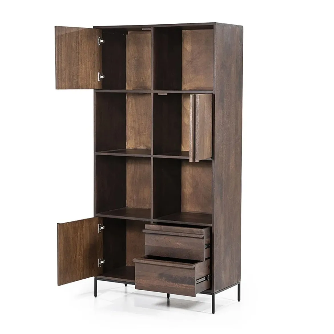 Kast donker mango hout - Eleonora Jimmy