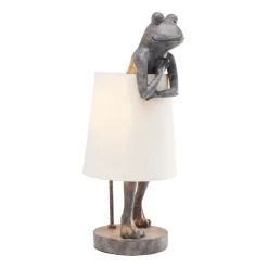 Kikkerfiguur tafellamp grijs - Kare Design Frog Grey