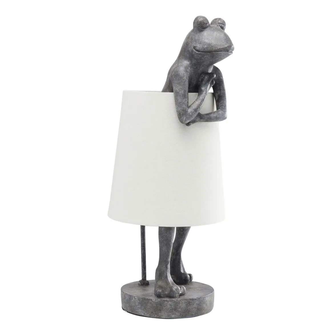 Kikkerfiguur tafellamp grijs - Kare Design Frog Grey