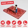 Klassiek buitenkleed rood - Fatboy Picnic Lounge