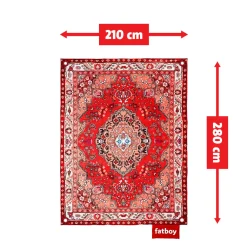 Klassiek buitenkleed rood - Fatboy Picnic Lounge
