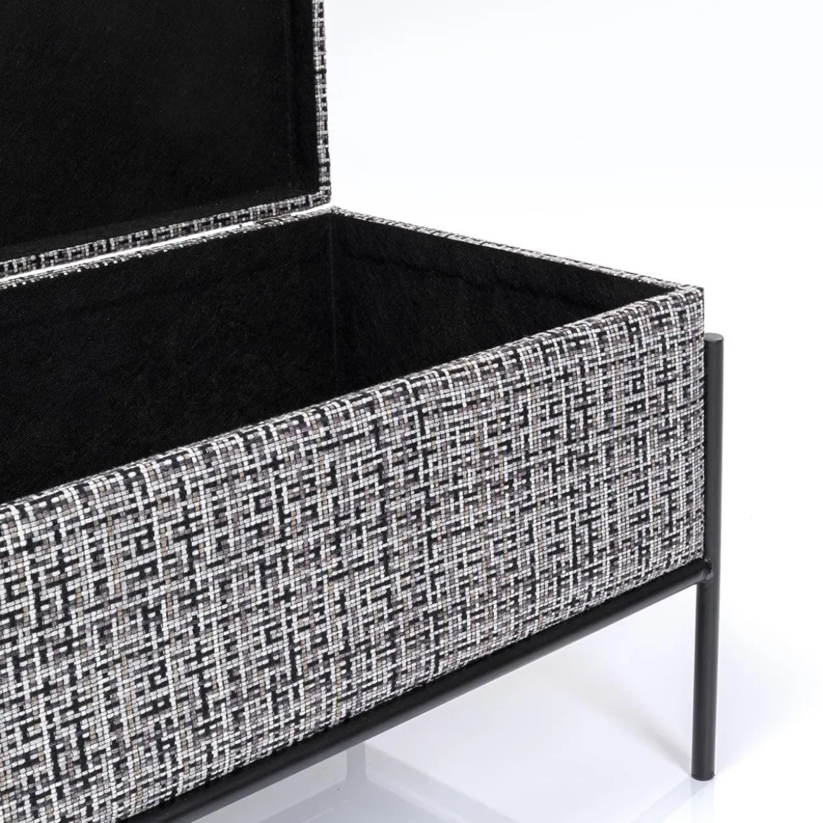 Klein bankje met opbergruimte - Kare Design Buttons Storage