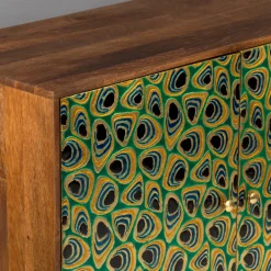Kleurrijk dressoir mangohout - Dutchbone Meena
