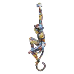 Kleurrijke aap wanddeco - Kare Design Hanging Ape Colorful