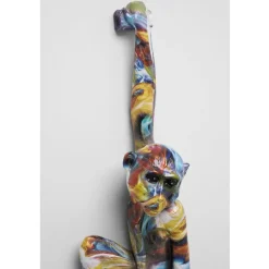 Kleurrijke aap wanddeco - Kare Design Hanging Ape Colorful