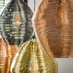 Kleurrijke hanglamp metaaldraad - Santa Web Mix