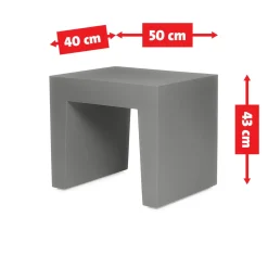 Kruk voor buiten - Fatboy Concrete Seat