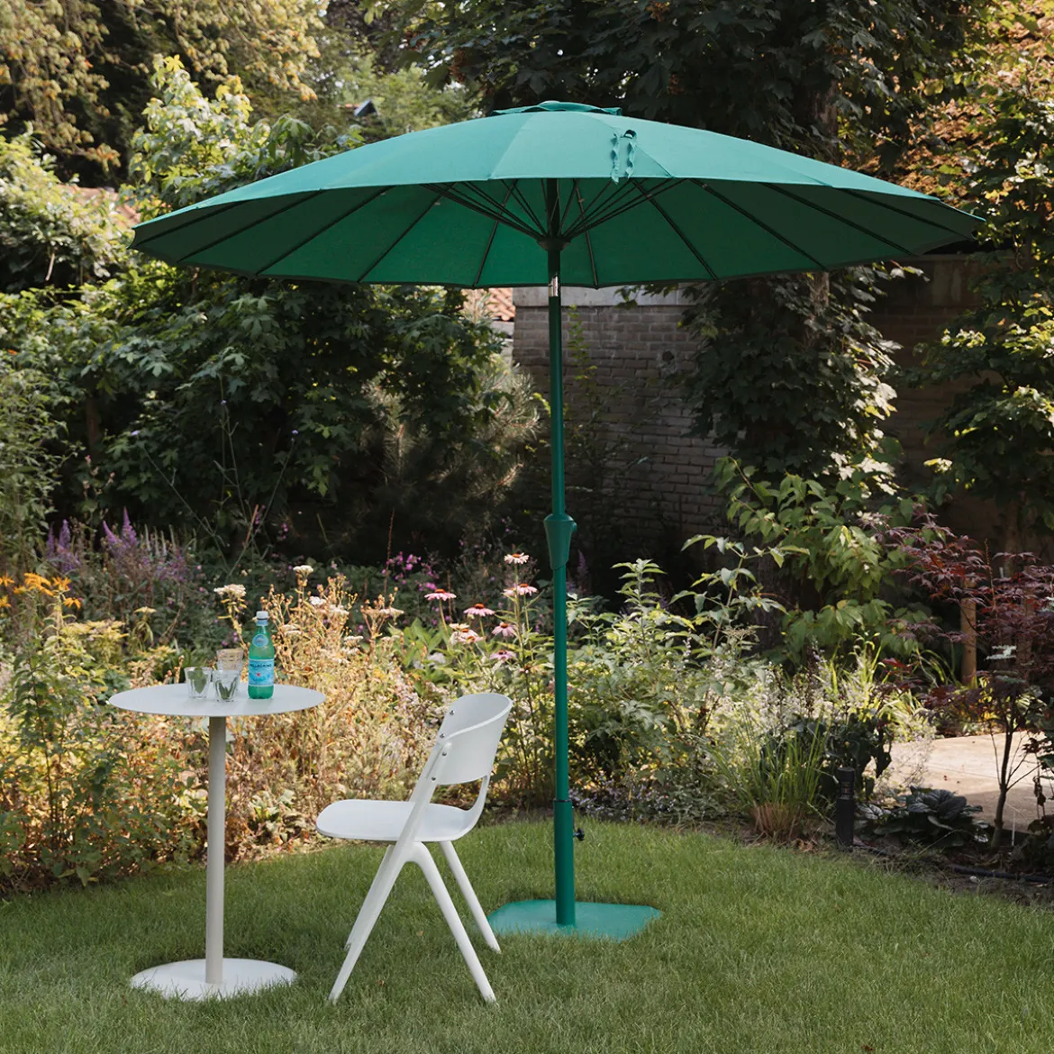 Kunststof design tuinstoel stapelbaar - Zuiver Horizon