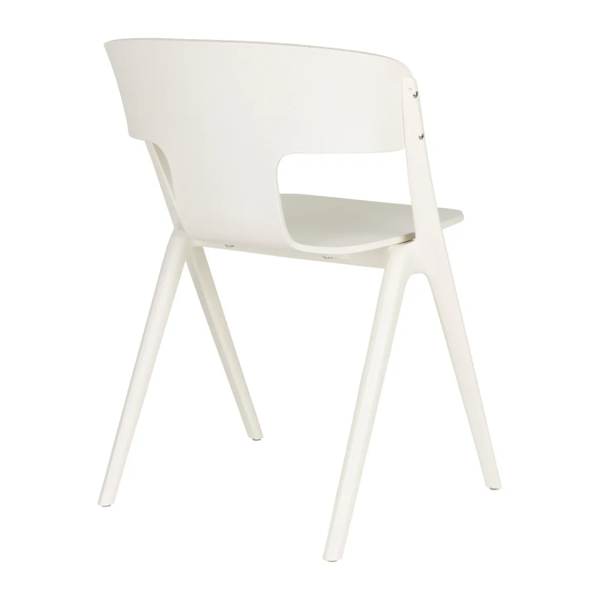 Kunststof design tuinstoel stapelbaar - Zuiver Horizon