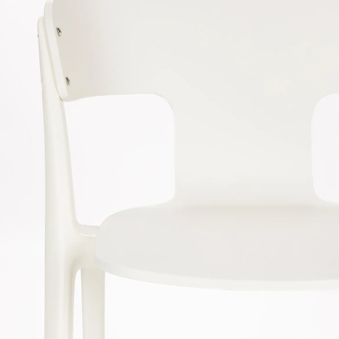 Kunststof design tuinstoel stapelbaar - Zuiver Horizon