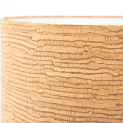Kurken vloerlamp met kap - By-Boo Kura