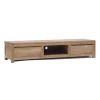 Laag tv-meubel teak - 2 lades - 180cm - Tower Living Corona
