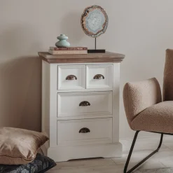 Ladekast van hout 4L - Tower Living Fleur