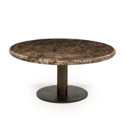 Lage salontafel rond marmer - Eleonora Luigi