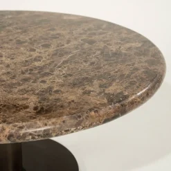 Lage salontafel rond marmer - Eleonora Luigi
