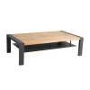Lage tuintafel teakhout alu - Brafab Amesdale
