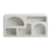 Lage vakkenkast organische vorm - Kare Design Paco