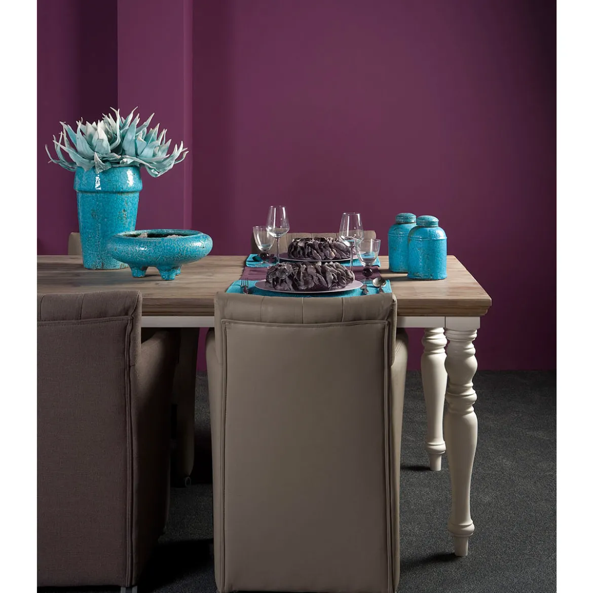 Landelijke eettafel - Tower Living Fleur