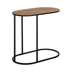 Laptoptafel ovaal teakhout - DTP Home Highlight Terra
