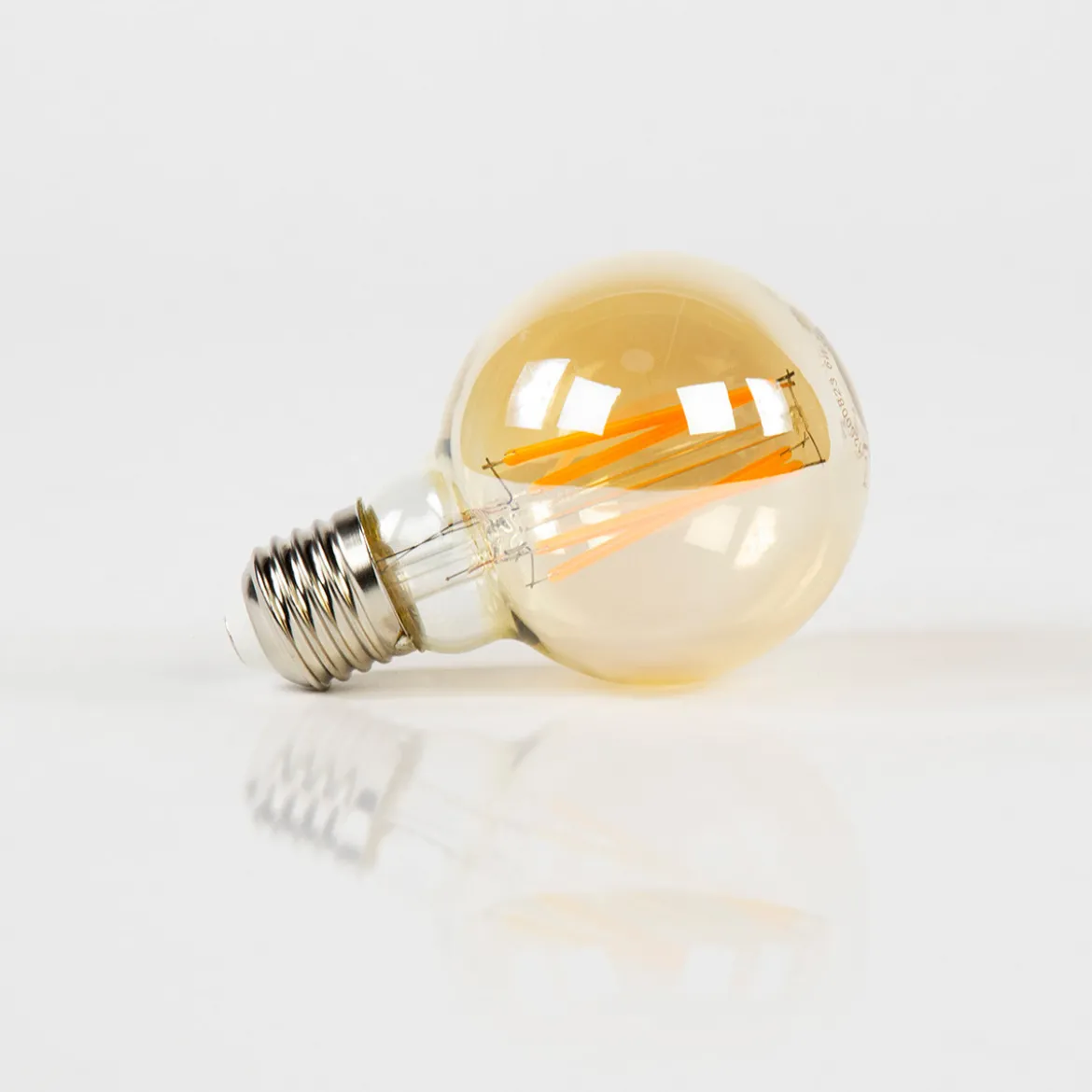 LED filament bol 7 cm - Santa Rustiek G70