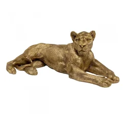 Liggende leeuw goud - Kare Design Lion Gold