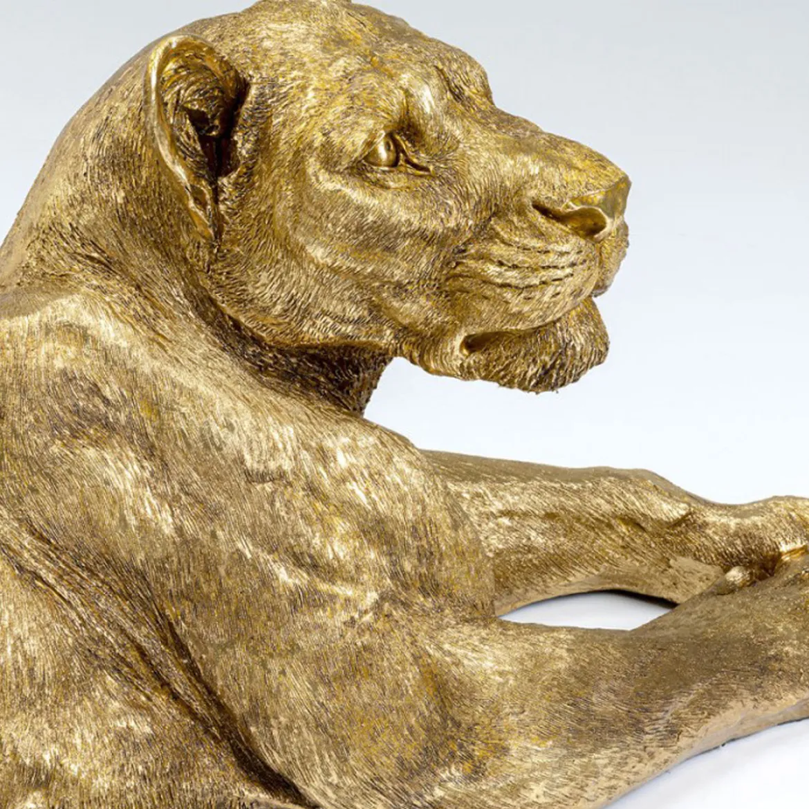 Liggende leeuw goud - Kare Design Lion Gold