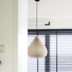 Linnen hanglamp lampion - By-Boo Zuki 3
