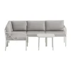 Loungeset hoekbank met tafel - Lavis Hydra