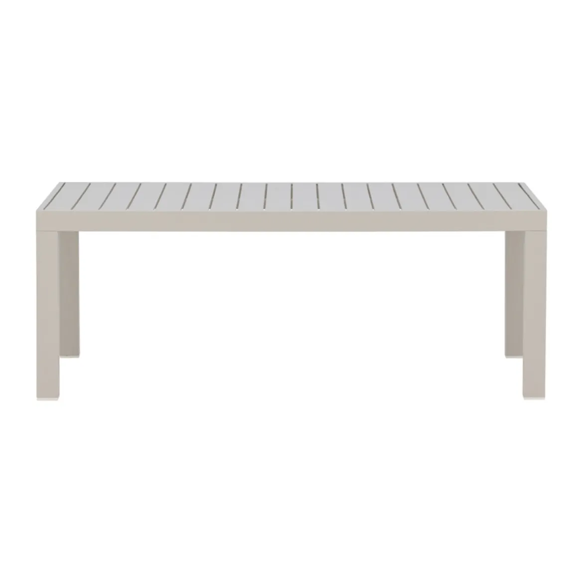 Loungetafel met ribbelblad - Lavis Copacabana