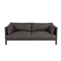 Luxe tuinbank gestoffeerd aluminium - Brafab Brad
