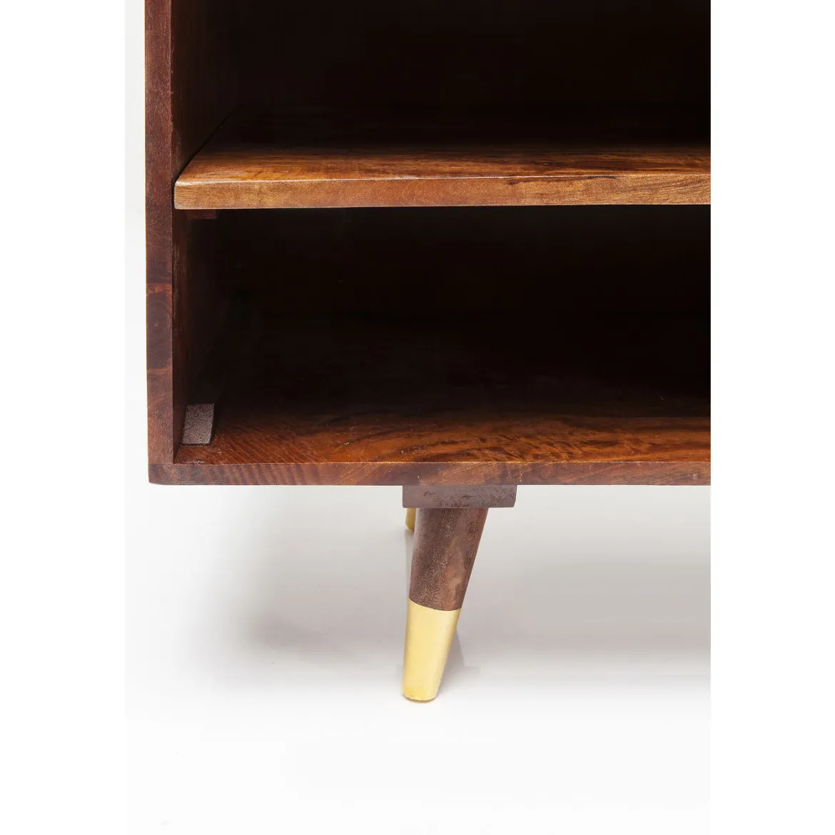 Mangohouten tv-meubel goud - Kare Design Muskat