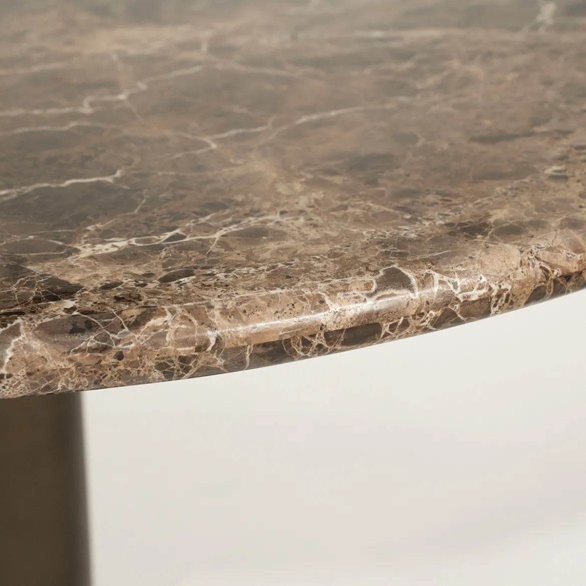 Marmeren eettafel bronze poot - Eleonora Luigi