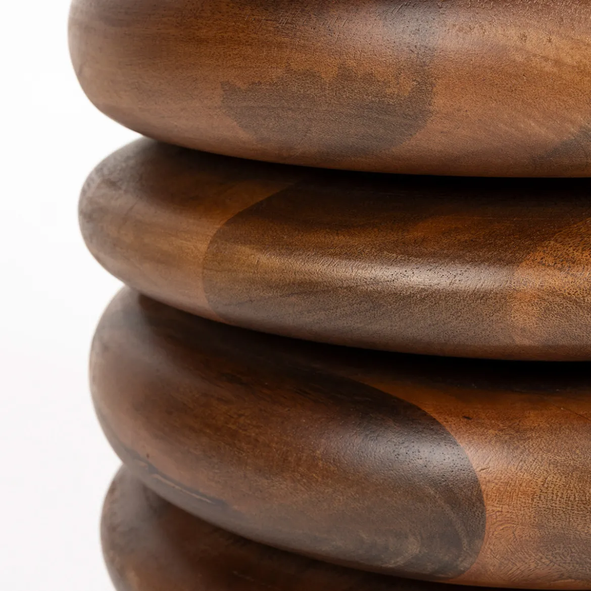 Massief houten kruk walnoot - Zuiver Disc