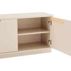 Mat tv-meubel grijsbeige - Bodio Twist