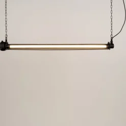 Mat zwarte hanglamp 130 cm - Zuiver Prime
