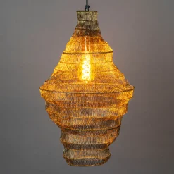 Metaalgaas hanglamp - Dutchbone Luca M