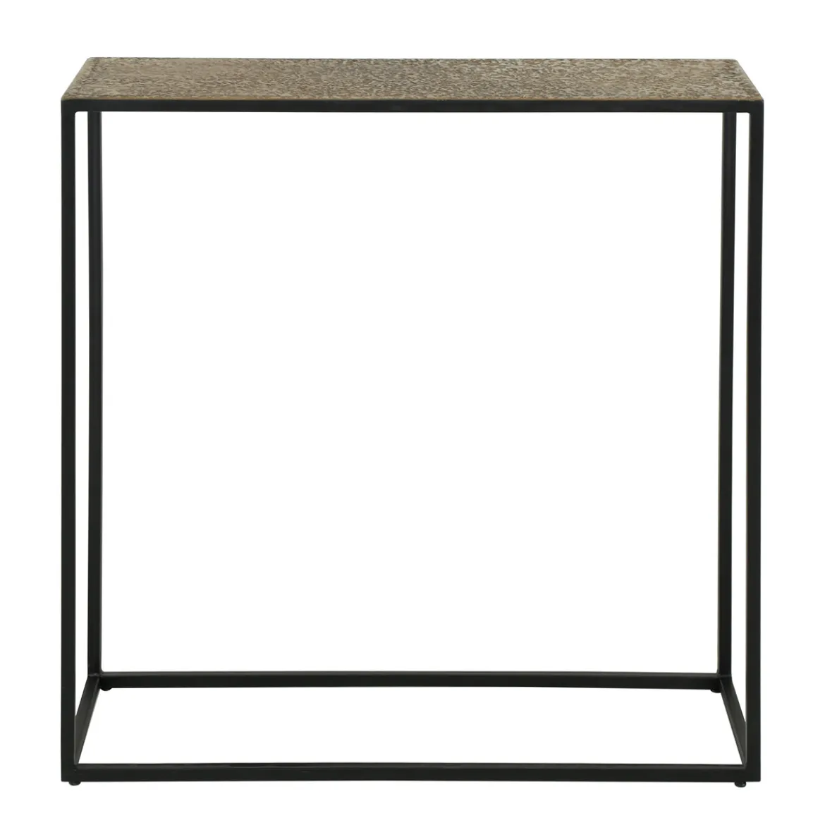 Metallic sidetable antiek brons - Giani Iron