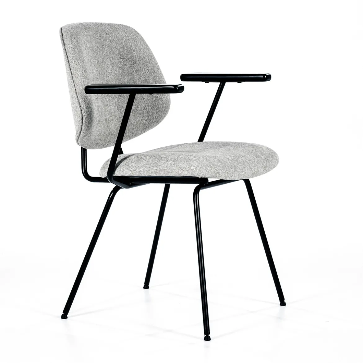 Moderne eetkamerstoel met arm - Eleonora Lynn