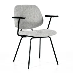 Moderne eetkamerstoel met arm - Eleonora Lynn