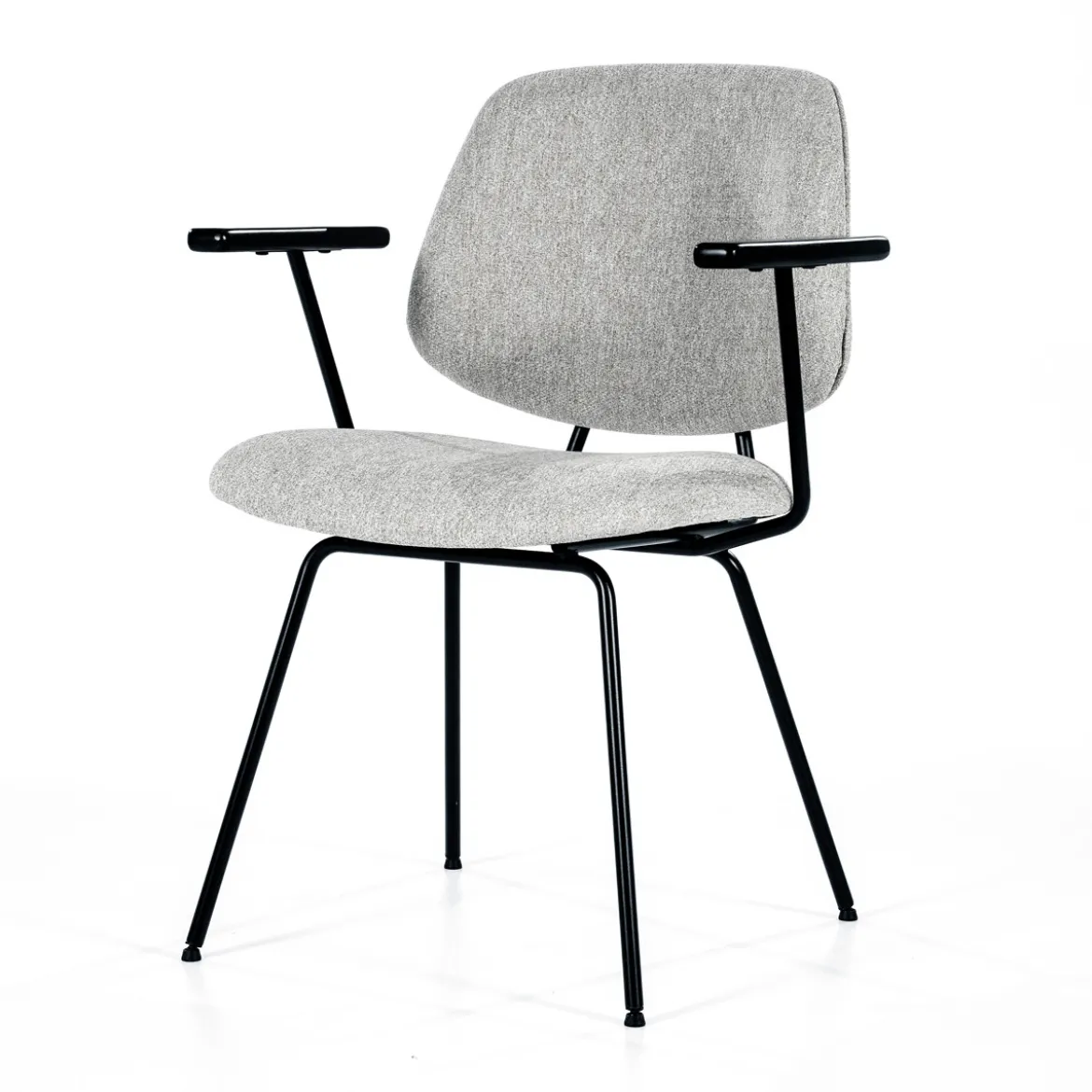 Moderne eetkamerstoel met arm - Eleonora Lynn