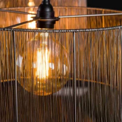 Moderne hanglamp metaal - Santa Faro