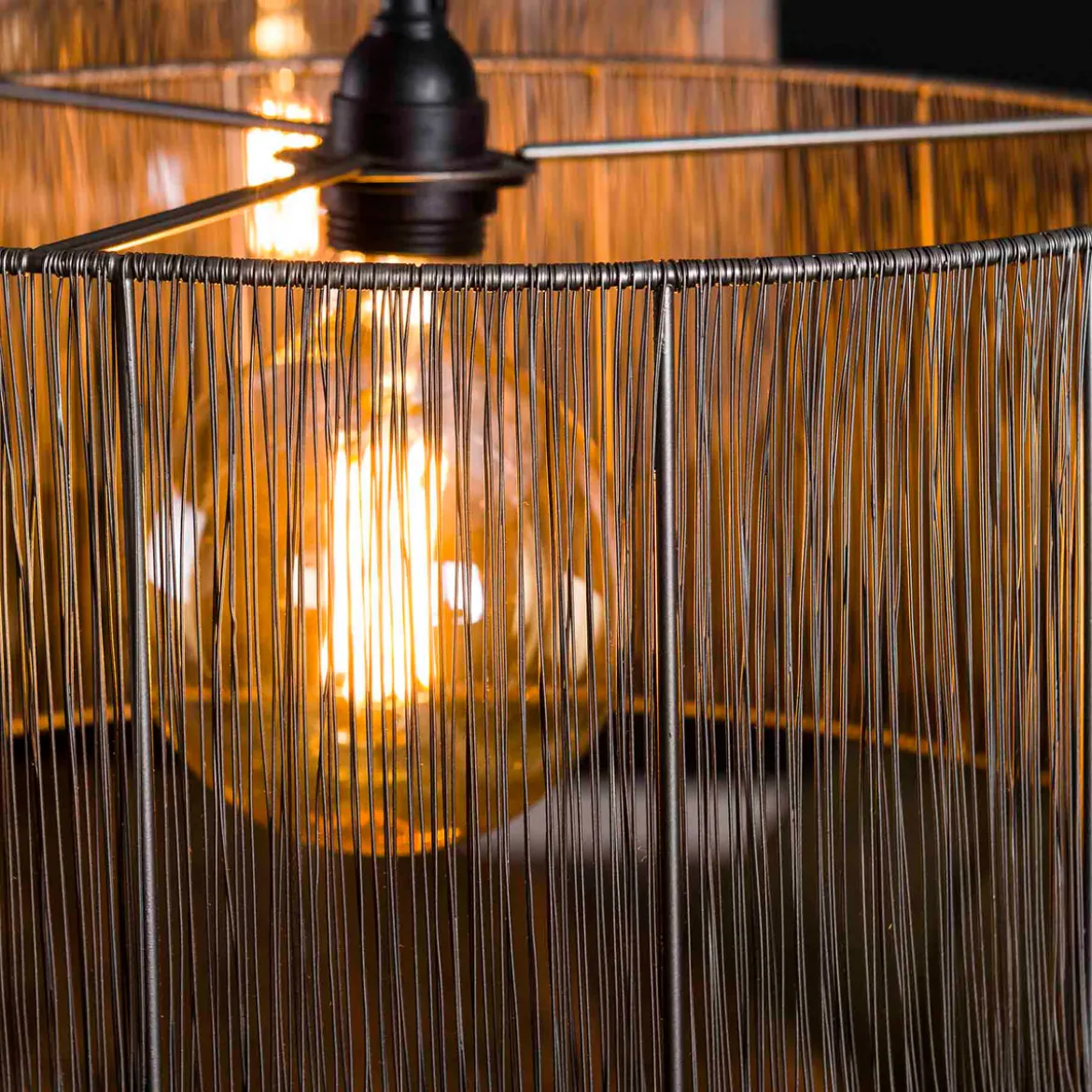 Moderne hanglamp metaal - Santa Faro