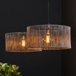 Moderne hanglamp metaal - Santa Faro