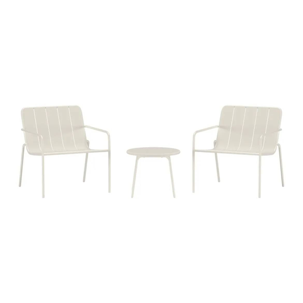 Moderne loungeset met strepen - Lavis Minos
