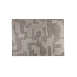 Modern vloerkleed grijs creme - Zuiver Frantic