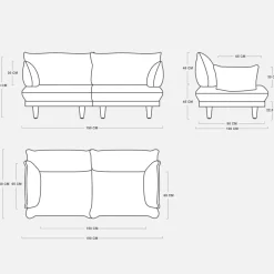 Modulaire loungebank voor buiten - Fatboy Paletti Lounge Sofa