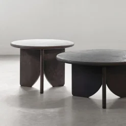 Mortex salontafel set zwart/bruin - DTP Home Scala Melo Earth