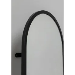 Muurspiegel zwart met goud - Kare Design Alice